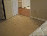 Harmonics laminate flooring installation, I am going to install it through the bedroom doorway