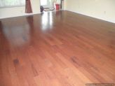 Bruce engineered hardwood flooring from Lowes, After installation
