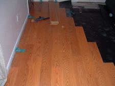 Quick step Eligna laminate flooring single board design