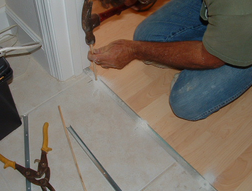 Installing Laminate Transitions Step By Step Instructions