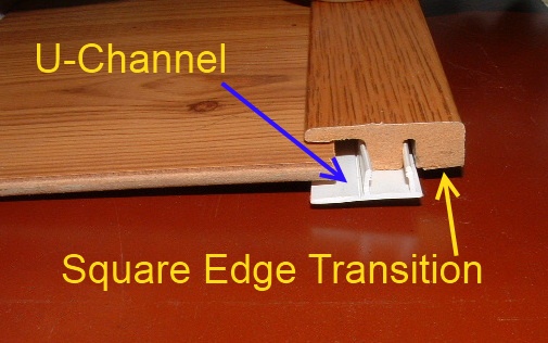 Installing Laminate Transitions Step, How To Install T Molding For Laminate Flooring
