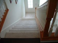 Lowes, Mohawk laminate will be installed on these stairs