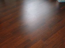 Lowes Mohawk laminate flooring, color: ebony