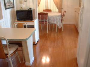 Vanier laminate flooring finished photo in dining room