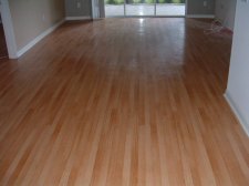 Pergo Presto laminate, living room before photo for installing the laminate.