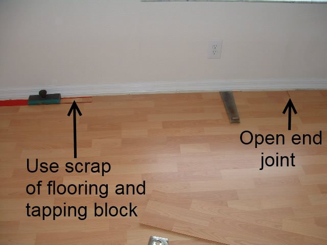 Installing Last Row Laminate Flooring