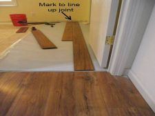 Laminate flooring too tight against walls