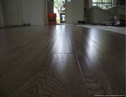 Shaw laminate flooring closue up photo