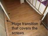 Bad Laminate flooring installation 