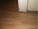 Bad Laminate flooring Quarter round  