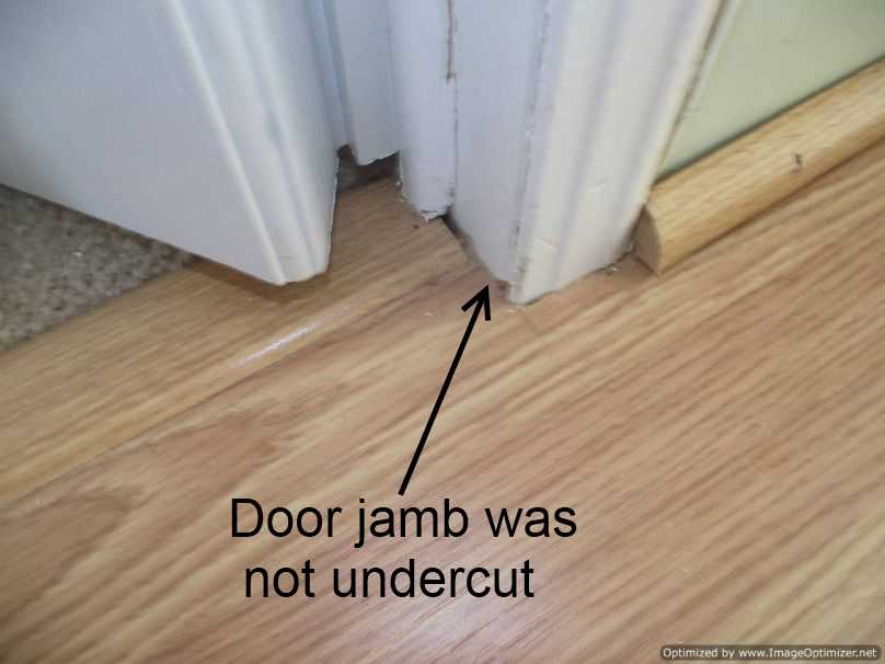 Bad Laminate Installation Repair