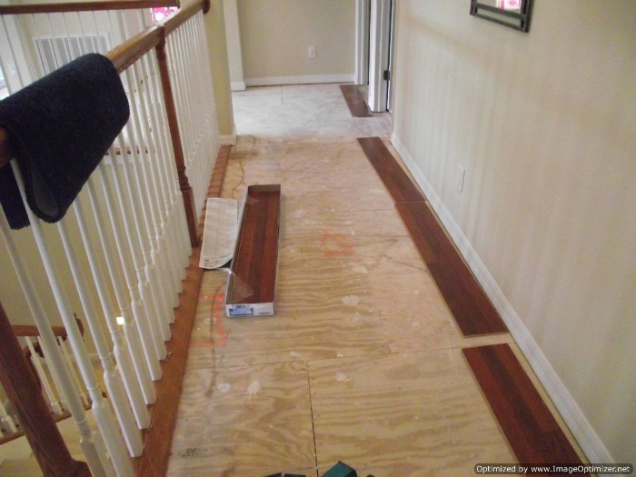 How To Lay Laminate Flooring In A Hallway Video