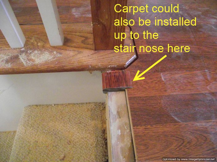 Laminate Flooring To Carpet Stairs Transition Laminate Flooring