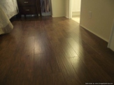 Bad Laminate flooring Quarter round  