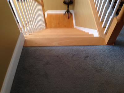 Laminate Floor On Landing At Top Of Stairs Transition