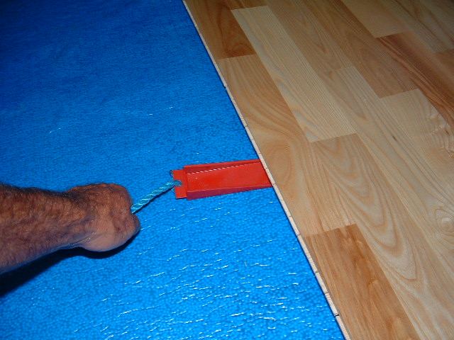 Karhs, Kalmar Ash floating wood flooring installed in a hallway