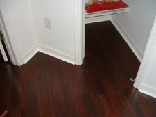 Lowes Mohawk Georgetown ebony plank dark wood is a beautiful laminate flooring