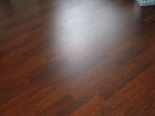 Lowes Mohawk laminate flooring, color: ebony