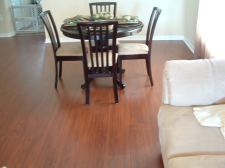 14 mm Toklo laminate flooring installed in this living room is beautiful