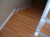 Laminate flooring on stairs