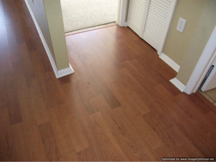 Water damaged laminate flooring,reinstalled looks like a new floor.