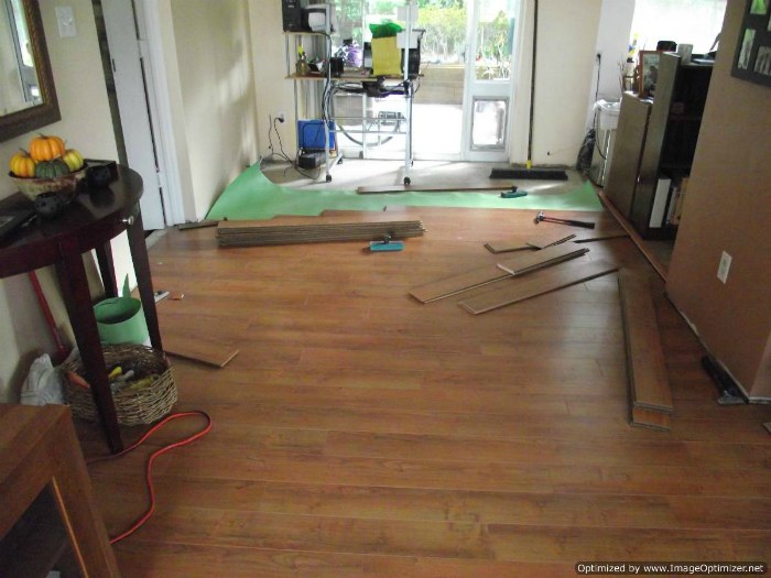 Installing Toklo 15mm laminate flooring,Roasted Hazelnut