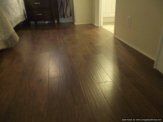 Bad Laminate flooring Quarter round  